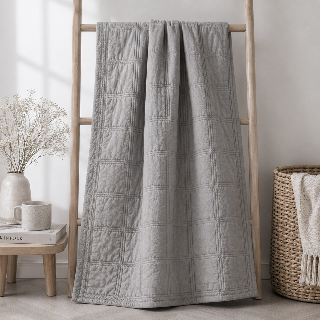 Smokey Grey Throw
