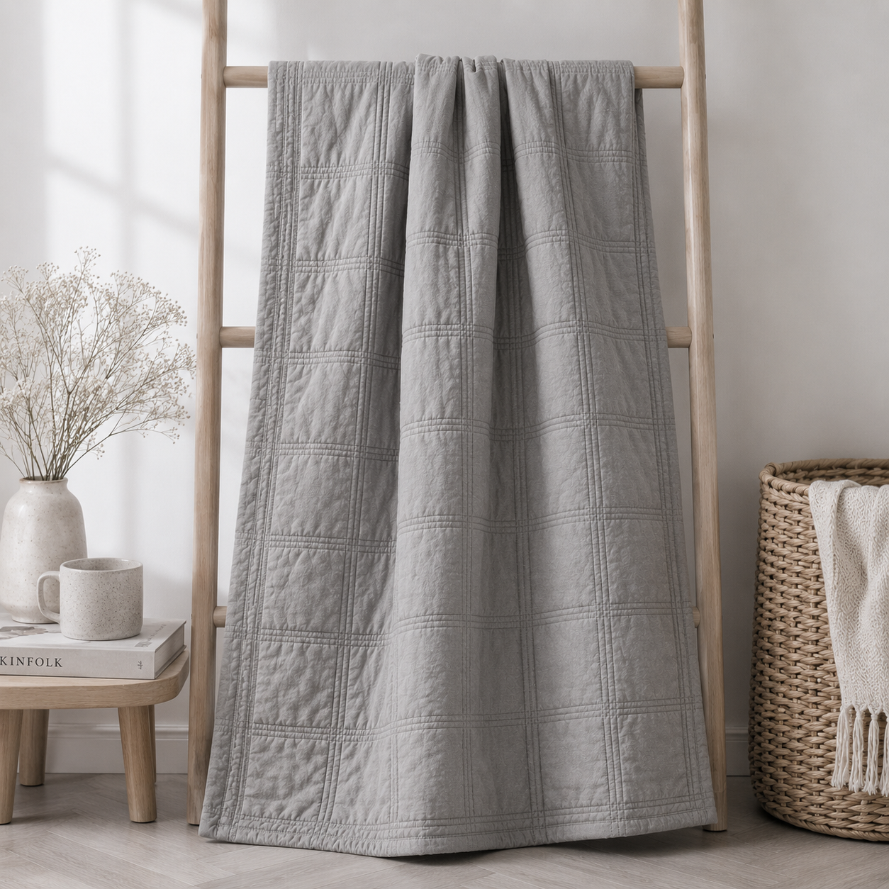 Smokey Grey Throw