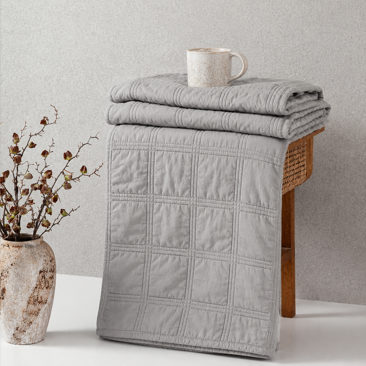 Smokey Grey Throw