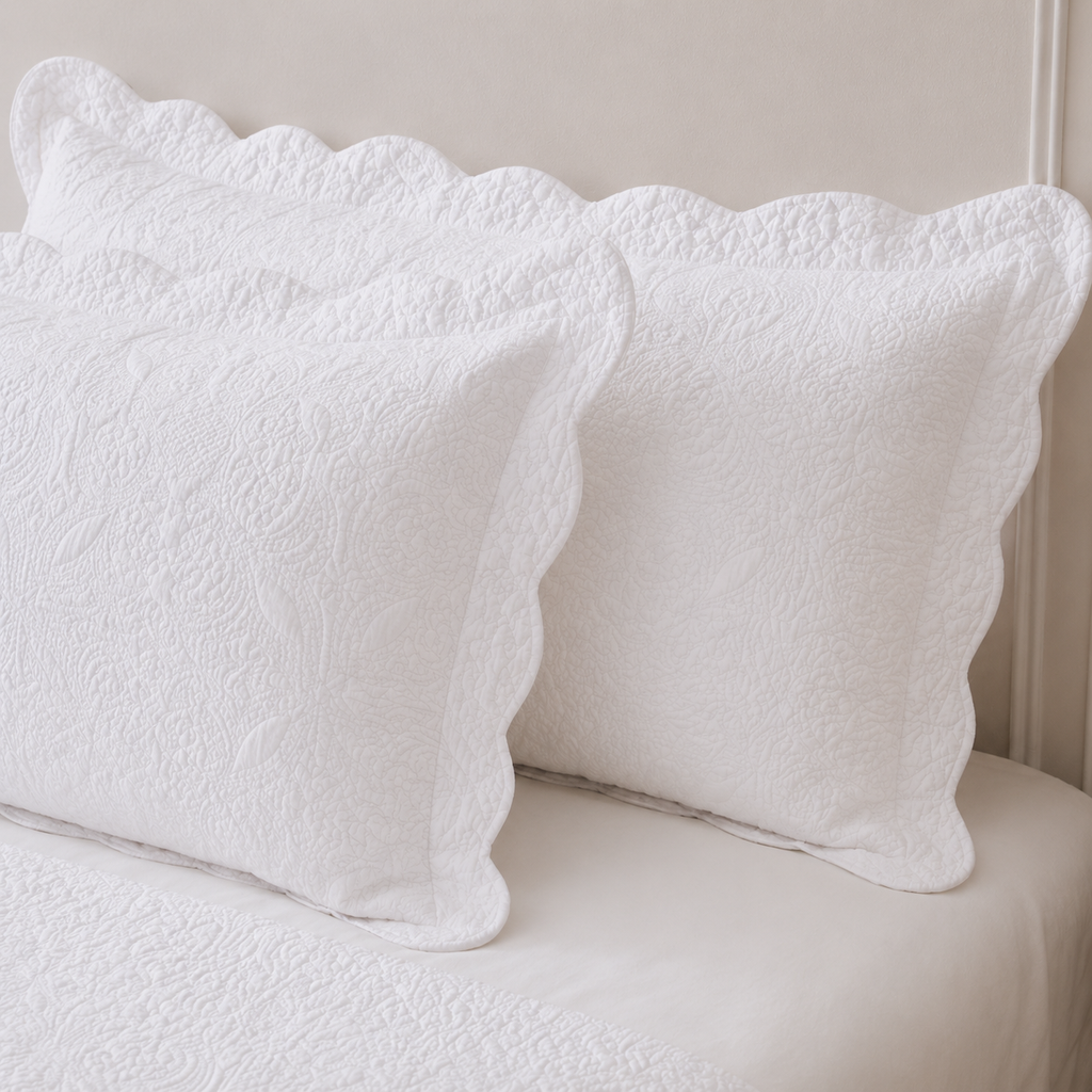 Antique White Coverlet Set