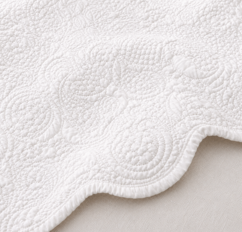 Antique White Throw