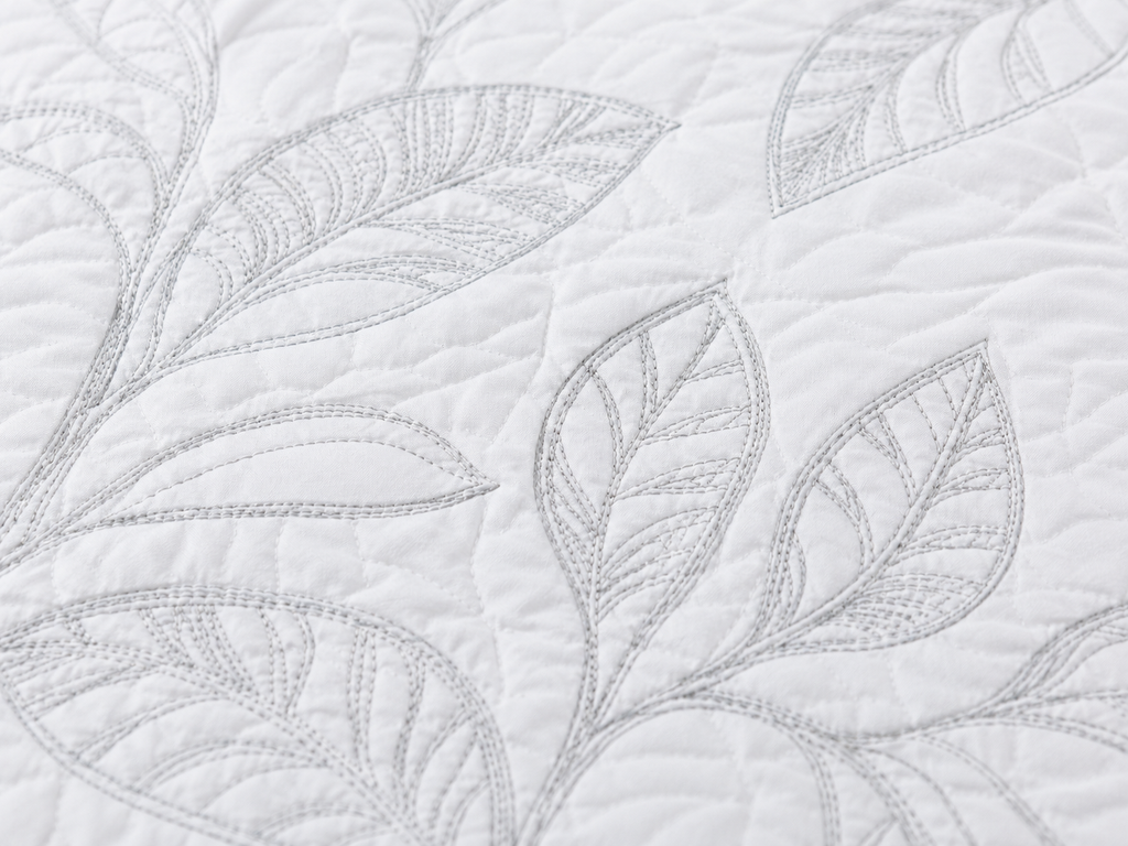 Botanical Leaves Coverlet Set