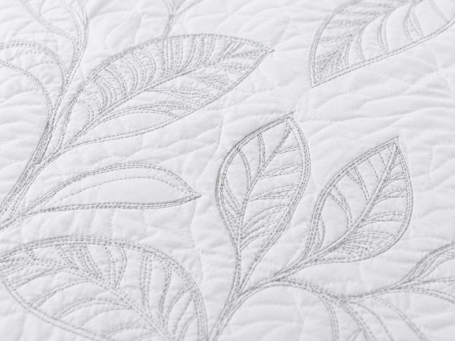 Botanical Leaves Coverlet Set