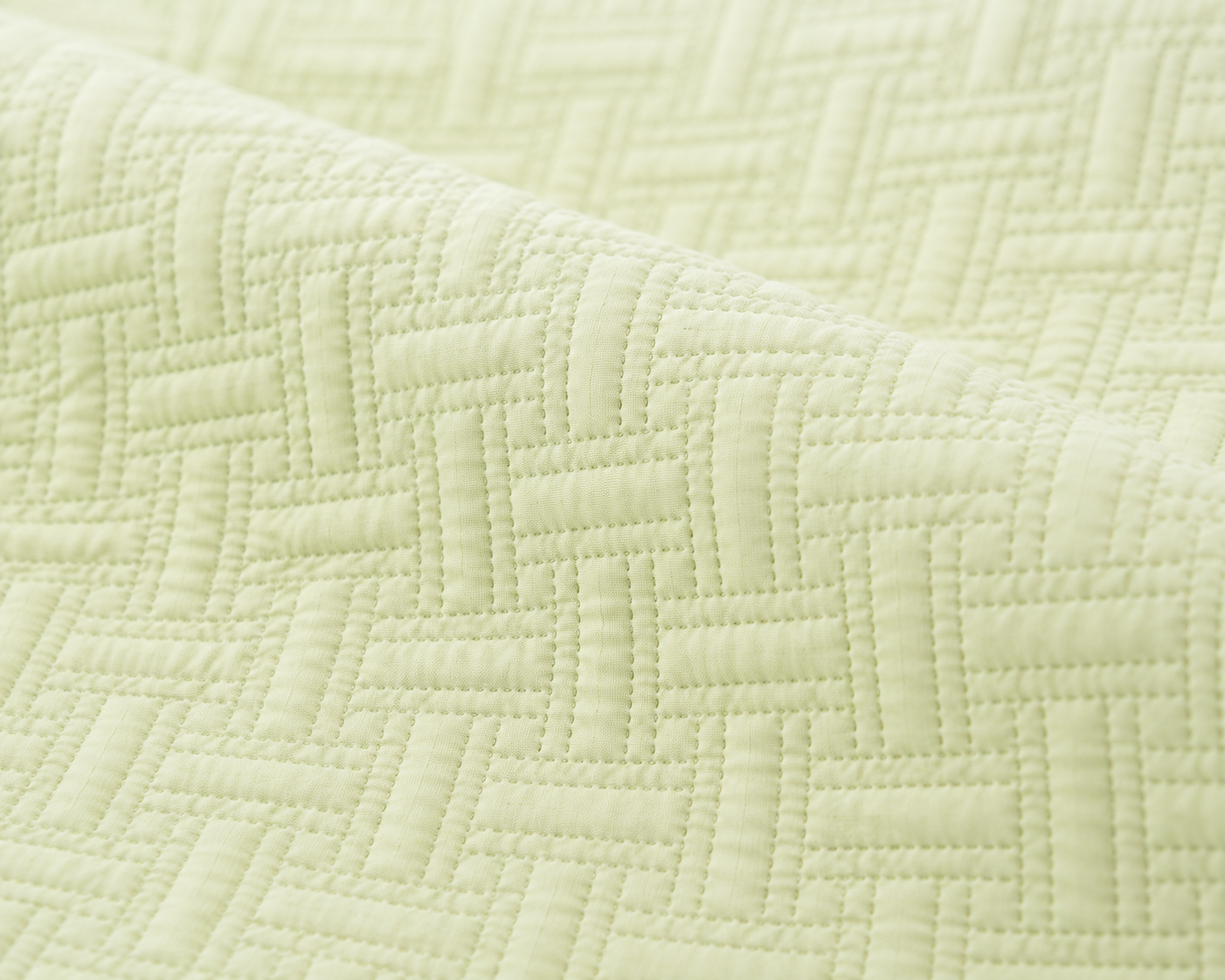 Milky Green Coverlet Set
