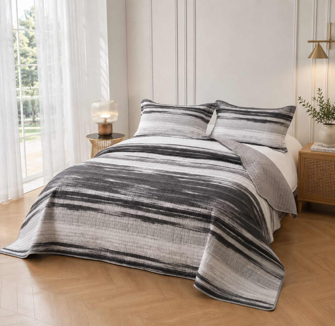 Grey Innovations Coverlet Set