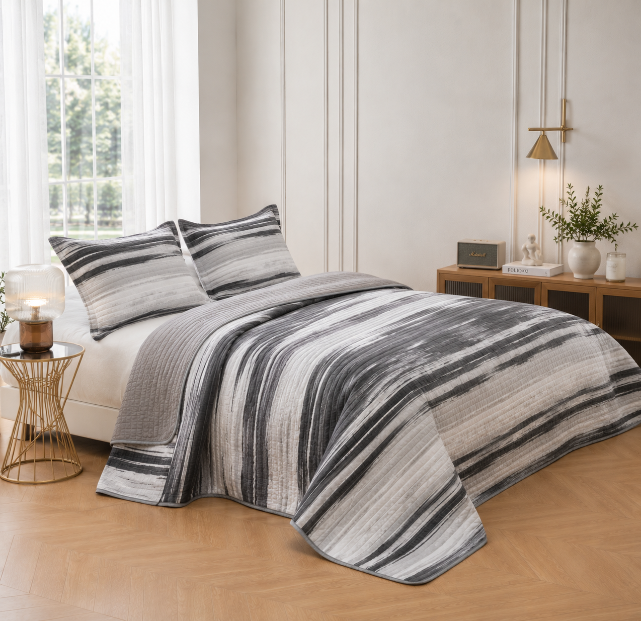 Grey Innovations Coverlet Set