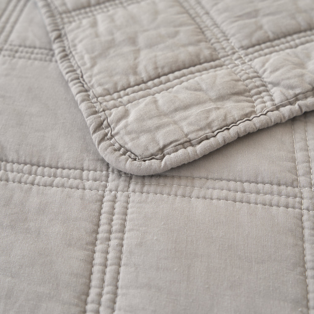 Smokey Grey Coverlet Set