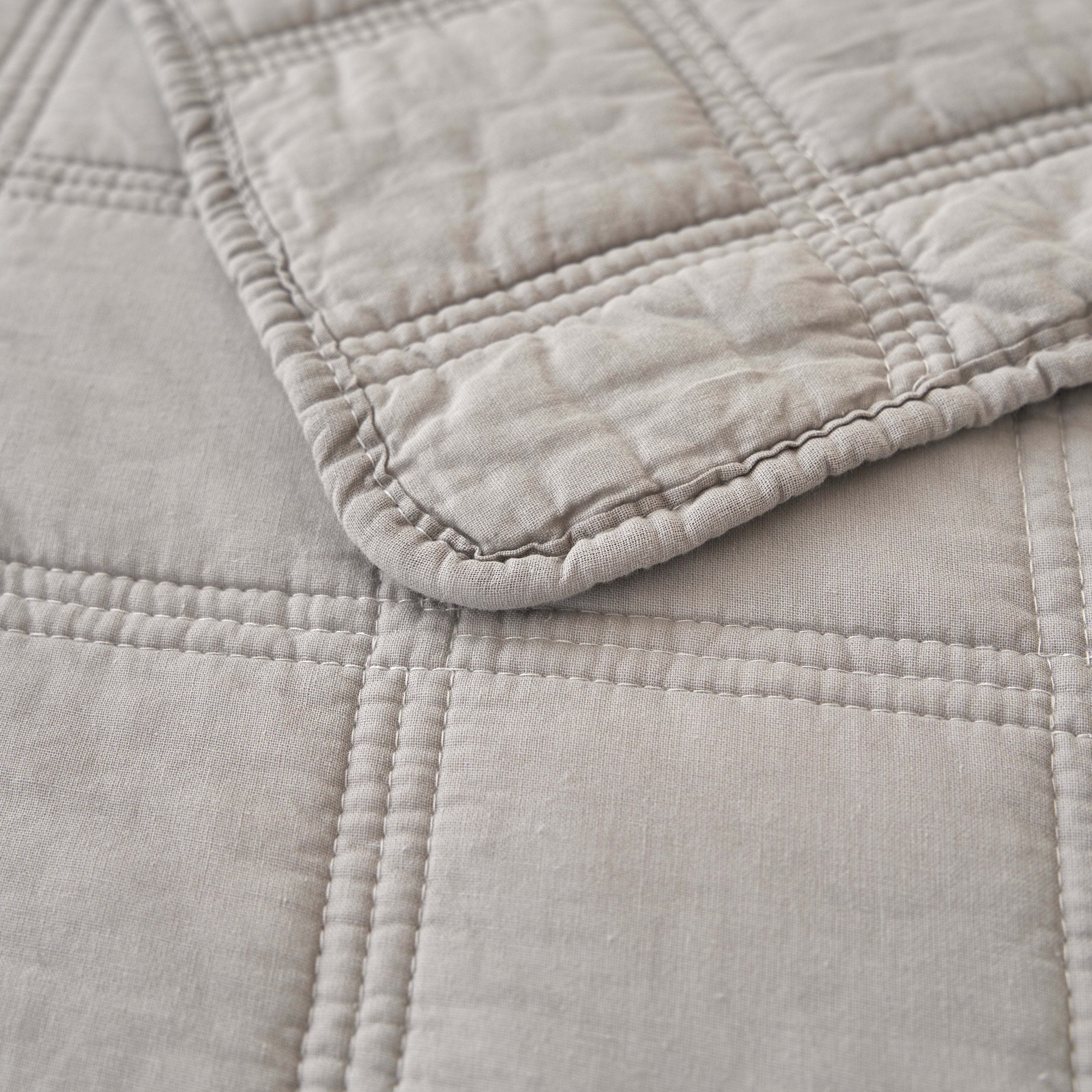Smokey Grey Coverlet Set